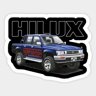 LN107 Hilux PickUp Double Cab 4WD '94 5th gen Sticker